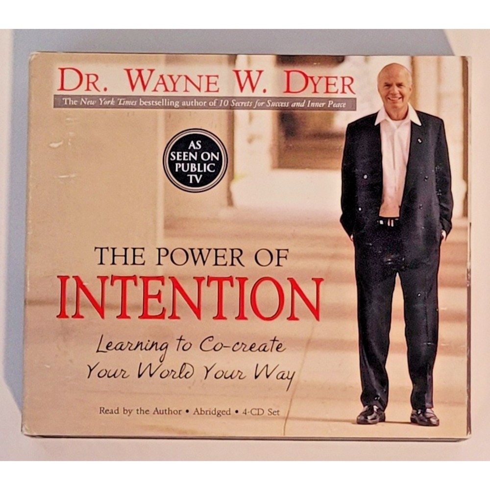 Dr. Wayne W. Dyer: The Power Of Intention. 4-disc Audio CD